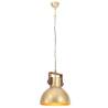 Industrial Hanging Lamp 25W Brass Round 40cm E27 - Hipomarket