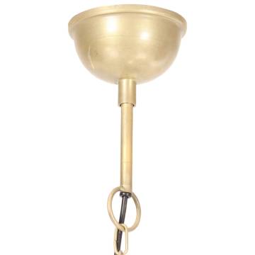 Industrial Hanging Lamp 25W Brass Round 40cm E27 - Hipomarket