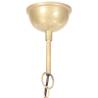 Industrial Hanging Lamp 25W Brass Round 40cm E27 - Hipomarket