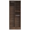 Stylish Brown Oak Wardrobe - 80x50x200 cm Engineered Wood