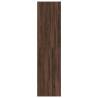 Stylish Brown Oak Wardrobe - 80x50x200 cm Engineered Wood