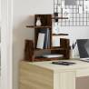 Desk Organiser Smoked Oak - Stylish & Practical Storage