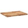 Rectangular Solid Wood Acacia Table Top - 100x60 cm