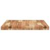 Rectangular Solid Wood Acacia Table Top - 100x60 cm