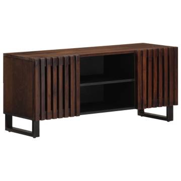 Brown TV Cabinet 105x34x46 cm - Solid Mango Wood - HipoMarket