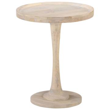 Vintage Side Table Ø60x75 cm - Solid Mango Wood | Hipo Market
