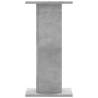 Concrete Grey Plant Stands - 2 pcs Engineered Wood 60 cm