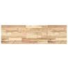 Floating Shelves 4 pcs - Untreated Solid Acacia Wood | HipoMarket