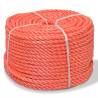  Twisted Rope Polypropylene 8 mm 500 m Orange Colour orange Quantity in Package 1 Length 500 m Diameter 8 mm 