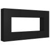 8 Piece Black TV Cabinet Set - Modern & Stylish Home Storage