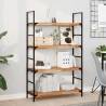  Floating Shelves 4 pcs 100x30x4 cm Oil Finished Solid Wood Acacia Colour dark brown Size 100 x 30 x 4 cm Quantity in Package 4 Number of Pieces 1 