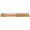 Floating Shelves 4 pcs Solid Acacia Wood - 100x30x4 cm