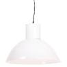 Hanging Lamp 25W White Round 48cm E27 - Unique Industrial Design