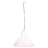 Hanging Lamp 25W White Round 48cm E27 - Unique Industrial Design