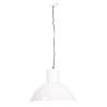 Hanging Lamp 25W White Round 48cm E27 - Unique Industrial Design