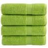  Premium Bath Towels SOLUND 4 pcs 100x150 cm 600 gsm Colour apple green Size 100 x 150 cm Quantity in Package 4 