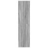 Wardrobe Grey Sonoma 100x50x200 cm - Stylish & Compact Design