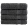  Premium Bath Towels SOLUND 4pcs Anthracite 100x150cm 600gsm Colour anthracite Size 100 x 150 cm Quantity in Package 4 