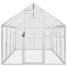 Aviary Silver 1.79x4x1.85 m Aluminium - Durable & Spacious