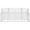 Aviary Silver 1.79x4x1.85 m Aluminium - Durable & Spacious