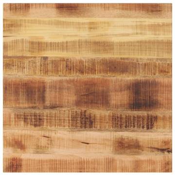 Table Top 90x90x2.5 cm - Solid Wood Rough Mango | Hipomarket