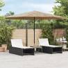  Garden Parasol with Steel Pole Brown 388x388x248 cm Colour brown Size 388 x 388 x 248 cm Quantity in Package 1 