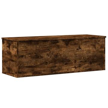 Storage Box Smoked Oak 102x35x35 cm - Stylish & Practical