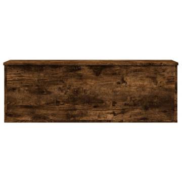 Storage Box Smoked Oak 102x35x35 cm - Stylish & Practical