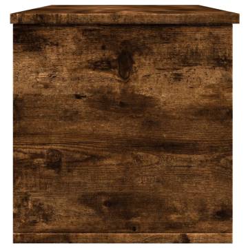 Storage Box Smoked Oak 102x35x35 cm - Stylish & Practical