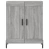 Stylish Highboard Grey Sonoma 69.5x34x180 cm - Hipo Market