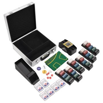 Poker Chip Set 600 PCS - Ultimate Poker Experience at Home