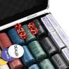 Poker Chip Set 600 PCS - Ultimate Poker Experience at Home