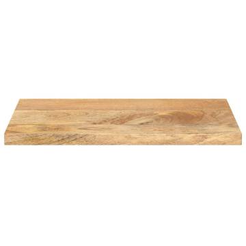 Rectangular Solid Wood Mango Table Top - 50x30x2.5 cm