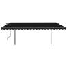 Manual Retractable Awning 5x3.5m Anthracite | HipoMarket