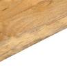 Solid Wood Mango Table Top 180x20x2.5 cm - Rustic Charm