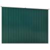 Durable Green Garden Shed 195x198 cm - Galvanised Steel