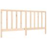 Super King Size Solid Wood Bed Frame with Headboard