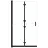 Foldable Walk-in Shower Wall - 80x190cm ESG Glass | HipoMarket