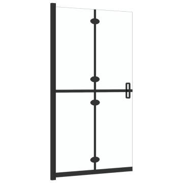 Foldable Walk-in Shower Wall - 80x190cm ESG Glass | HipoMarket