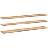 Floating Shelves - 3 pcs Oil Finished Solid Wood Acacia