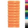 Premium Hand Towels SOLUND - Soft 100% Cotton - 10 pcs Orange