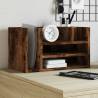  Desk Organiser Smoked Oak 44.5x24x25 cm Engineered wood Colour smoked oak 