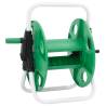 Free Standing Green Hose Reel - 45m 12 Hose Steel Storage