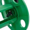 Free Standing Green Hose Reel - 45m 12 Hose Steel Storage