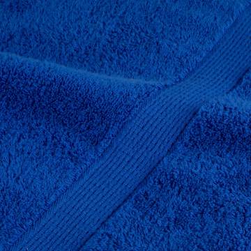 Premium Blue Bath Towels SOLUND 4pcs | 100x150cm 600gsm