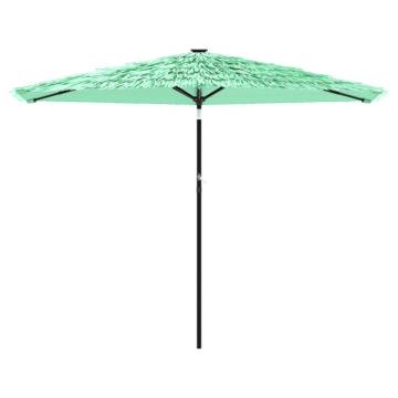 Garden Parasol with Steel Pole - Green 288x288 cm | HipoMarket