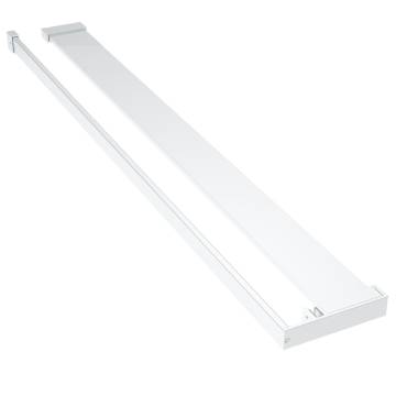 Shower Shelf for Walk-in Shower Wall Chrome - 90 cm Aluminium