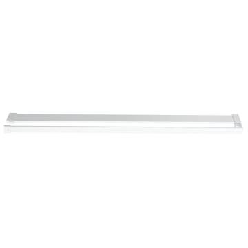 Shower Shelf for Walk-in Shower Wall Chrome - 90 cm Aluminium