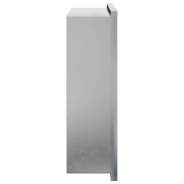 Shower Niche Brushed Silver - Stainless Steel 32x32x9 cm | HipoMarket