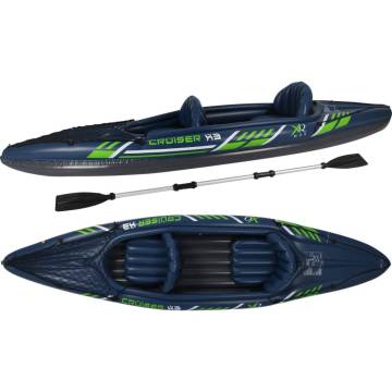 XQ Max Kayak Cruiser X3 - Inflatable Kayak Blue & Green